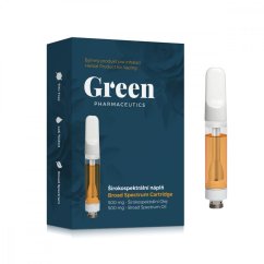 Green Pharmaceutics Brett spektrum Inhalatorpåfyllning - Original, 500 mg CBD
