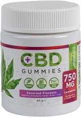 Euphoria CBD Gumijevi 750 mg, 30 kos. x 25 mg