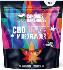 Cannabis Bakehouse - CBD Gummy Leaves Mix, 10ks x 5mg CBD