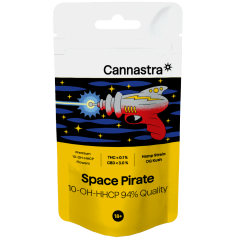 Cannastra 10-OH-HHCP Fleur Space Pirate qualité 94 %, 1 g - 100 g