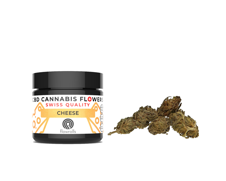 Flowrolls CBD gėlė Sūris patalpose, 1g - 5g