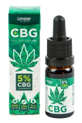 Euphoria CBG:CBD Hampa olja 6 %, 10 ml, 500:100 mg