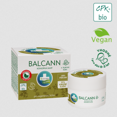 Annabis Balcann scoarță de stejar organic unguent de cânepă, 15ml