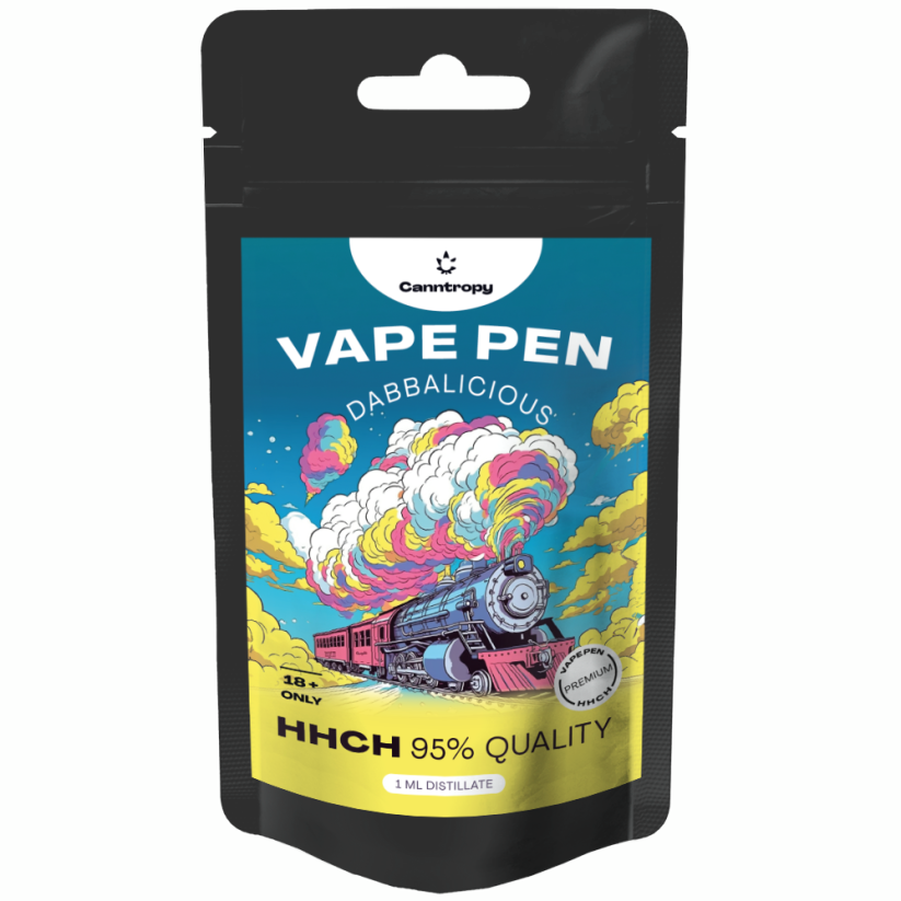 Canntropy HHCH Vape Pen Dabbalicious, HHCH 95%-os minőség, 1 ml