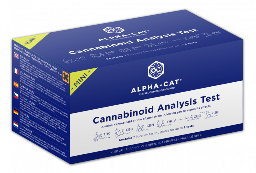 Alpha-CAT Тест на аналіз канабіноїдів - МІНІ-набір