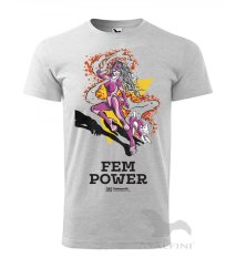 Camiseta Heróis de Cannapedia - Fem Power