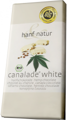 Canalade Bio Cioccolato Bianco Alla Canapa Biologico - Cartone (10 barrette)