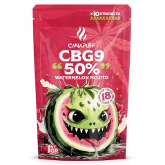 CanaPuff CBG9 Virágok Görögdinnye Mojito, 50 % CBG9, 1 g - 5 g