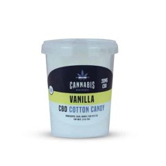 Cannabis Bakehouse CBD-suikerspin - Vanille, 20 mg CBD