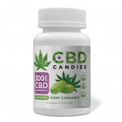 Euphoria Caramelle al CBD Cannabis 300 mg CBD, 30 pcs X 10 mg