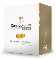 CannabiGold Smart CBD капсули 30 x 10 мг