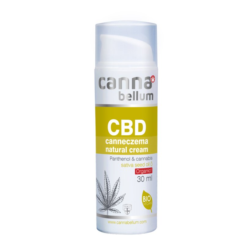 Cannabellum CBD canneczema naturlig creme 30 ml