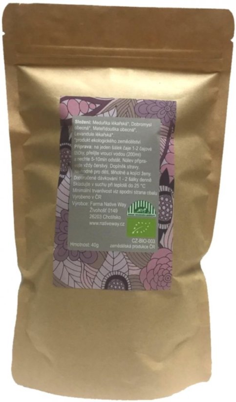 NATIVE WAY - SWEET DREAMS herbal tea sprinkled with organic 40g