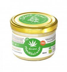 Zelena zeme Manteiga de cânhamo CBD BIO - Ghee 220 ml
