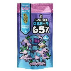 CanaPuff CBG9 Flowers Blueberry ორცხობილა, 65 % CBG9, 1 გ - 5 გ