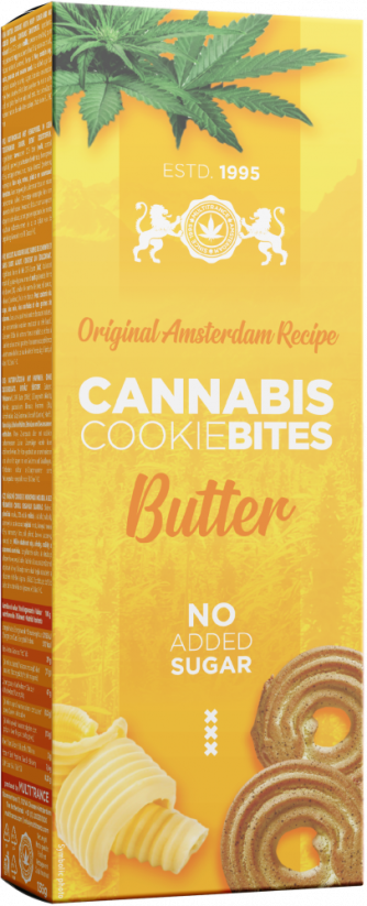 Bouchées de biscuits au beurre de cannabis