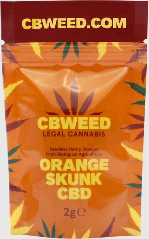 Cbweed Orange Skunk CBD-Blume – 2 bis 5 Gramm