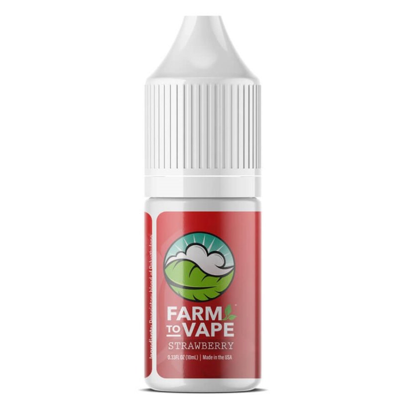 Farm to Vape 樹脂溶解用リキッド ストロベリー、10 ml