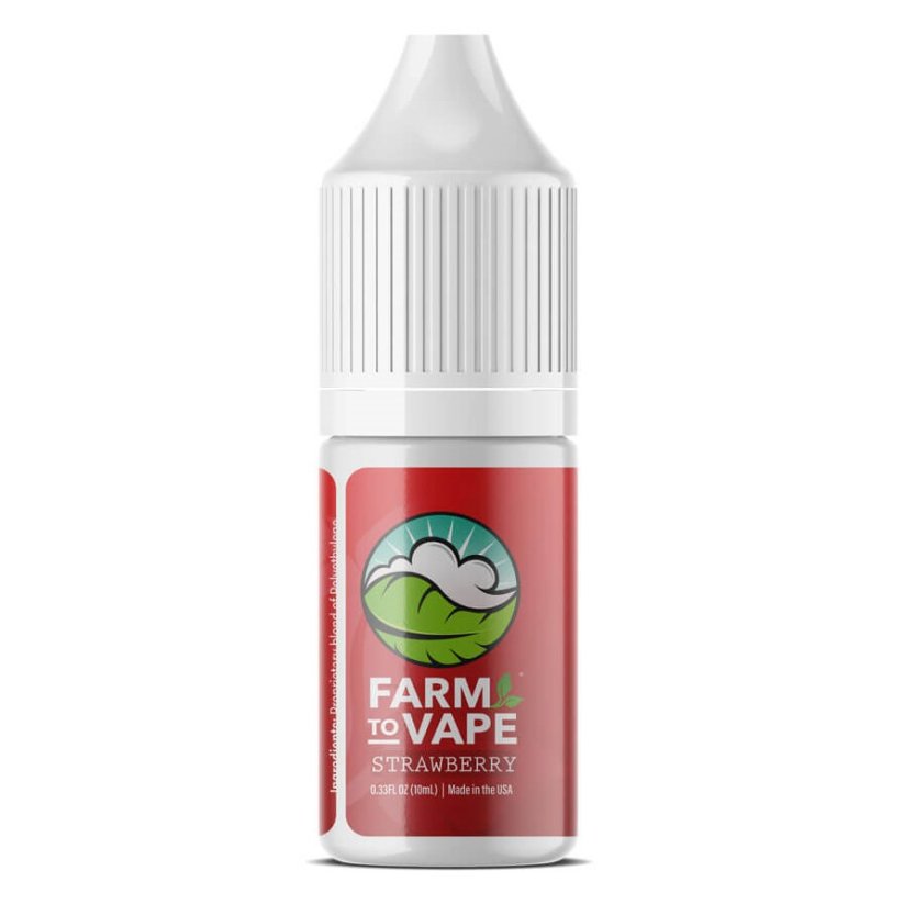 Farm to Vape liquid do rozpuszczania żywicy Truskawka, 10 ml