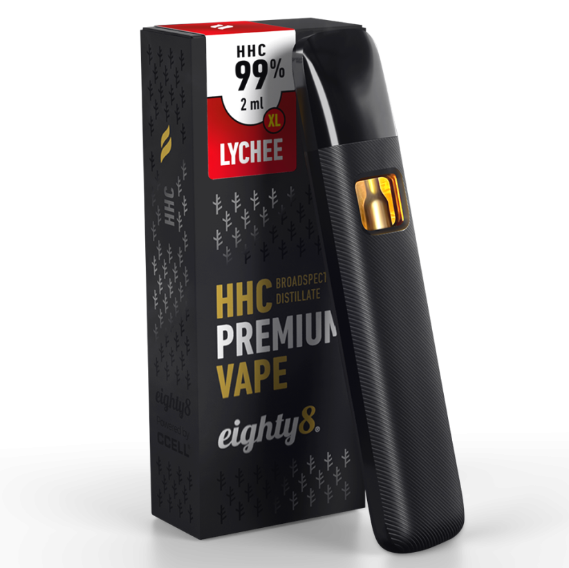 Eighty8 HHC Vape Litsi, 99 % HHC, 2 ml