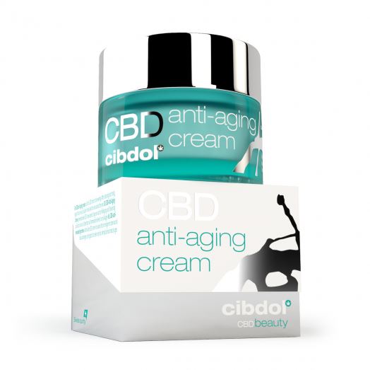 Cibdol CBD Anti-âge Crème, 100 mg, 50 ml