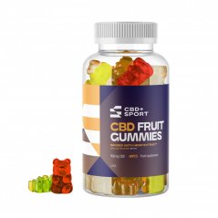 CBD+ Sport Gummies, 900 mg CBD, 60 Stück, 125 g