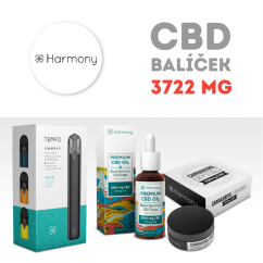 Harmony CBD-paket Cannabis original - 3818 mg