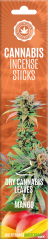 Cannabis Incense Sticks Dry Cannabis & Mango