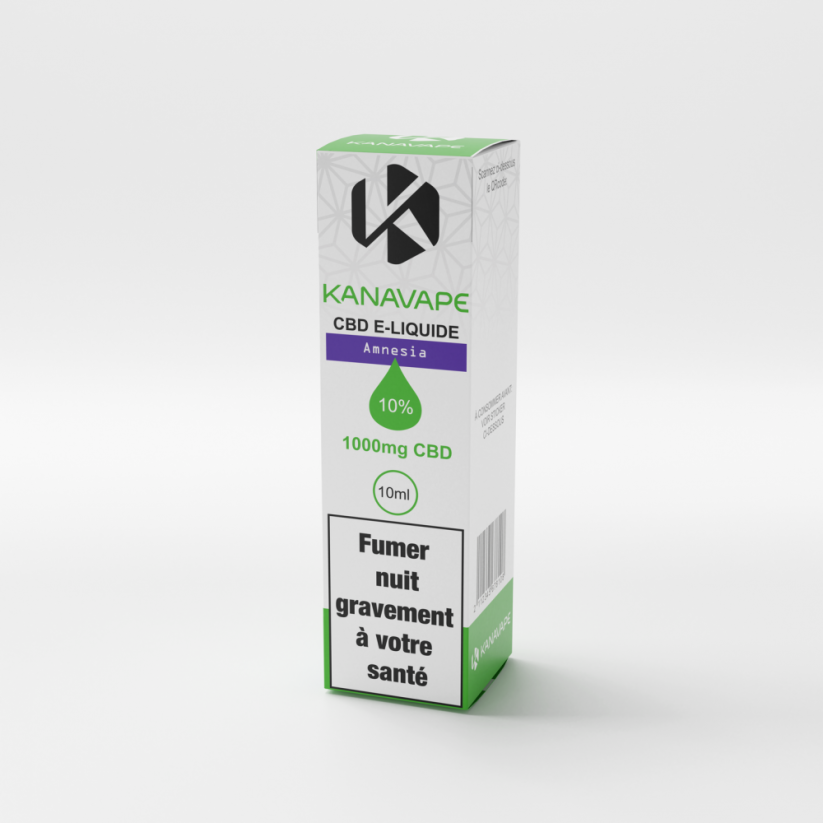 Kanavape Амнезійна рідина, 10 %, 1000 мг CBD, 10 мл