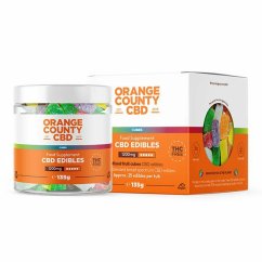 Orange County CBD Gummies Cubes, 1200 მგ CBD, 135 გ