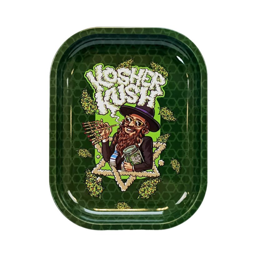 Best Buds Tunn låda rullbricka med förvaring Kosher Kush 18 x 14 cm