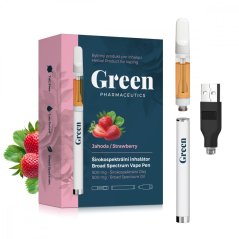 Green Pharmaceutics Breitspektrum-Inhalationsset - Erdbeere, 500 mg CBD