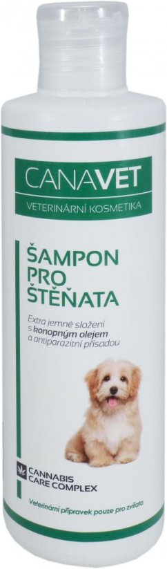 Canavet Shampoo til hvalpe Antiparasitisk 250ml