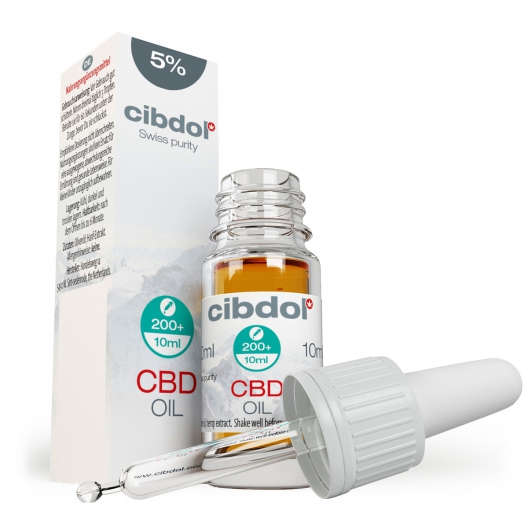 Cibdol CBD масло 5%, 1500 mg, 30 ml