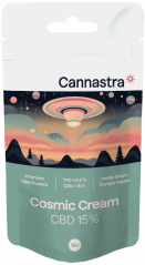 Cannastra CBD Flowers Cosmic Cream, CBD 15 %, 1 г - 100 г