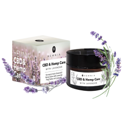 Hemnia CBD & Hanfpflege - universelle Hanfsalbe mit Lavendel, 250 mg CBD, (50 ml)