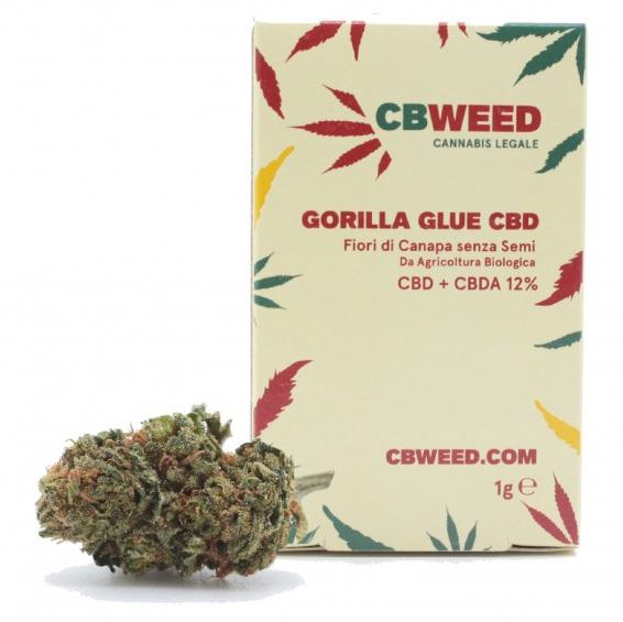 Cbweed CBD Hanfblume Gorilla Glue - 1 gram