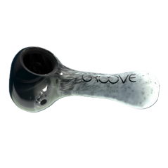 Groove Fritted Hand Pipe 4", Ġlata Iswed