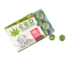Euphoria Cannabis Drops mit CBD, 30 g, 18 mg
