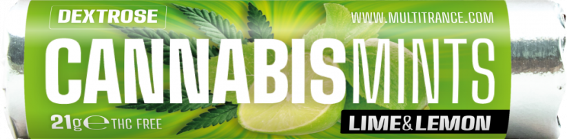 Kannabis Dextrose Lime Roll - Kontenitur tal-Wiri (48 Rolls)