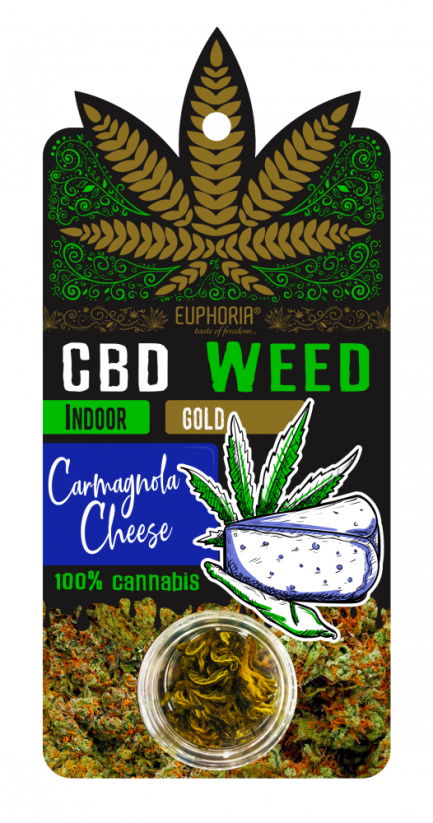 Euphoria Cannabis CBD Or Fromage Carmagnole 0,7 g