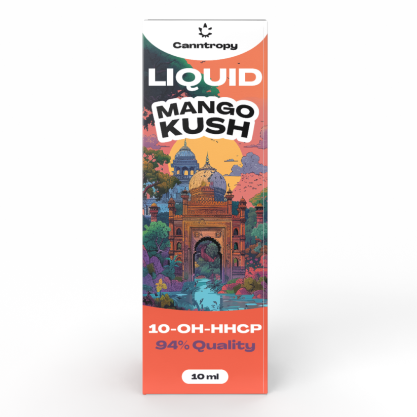 Canntropy 10-OH-HHCP Liquid Mango Kush, 10-OH-HHCP chất lượng 94%, 10 ml