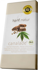 Canalade Bio ორგანული კანაფის რძის შოკოლადი - მუყაო (10 ბარი)