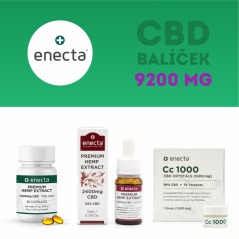 Enecta CBD Konopný balíček - 9200 mg