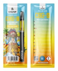 CanaPuff CBG9 pen + patron Caribbean Breeze, CBG9 79 %, X ml