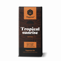 Happease Classic Tropical Sunrise - Vaping Kit, 85% CBD, 600 mg