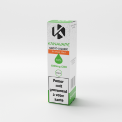 Kanavape 'Orange Bud' liquid 10 % CBD, 1000 mg, 10 ml