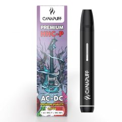 CanaPuff AC-DC 96% HHCP — vienreizējās lietošanas vape pen, 1 ml