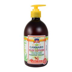 Palacio CANNABIS Massagegel Warm met pomp 500 ml