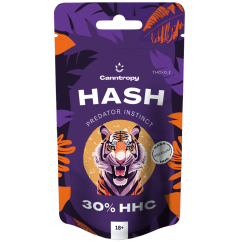 Canntropy HHC Hash Predator Instinct, 30 % HHC, 1 g - 100 g